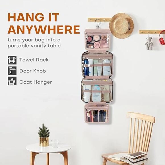 5  For $45  Ladies Toiletry Bag. Or Can Be A Makeup Bag - Picture 4 of 6